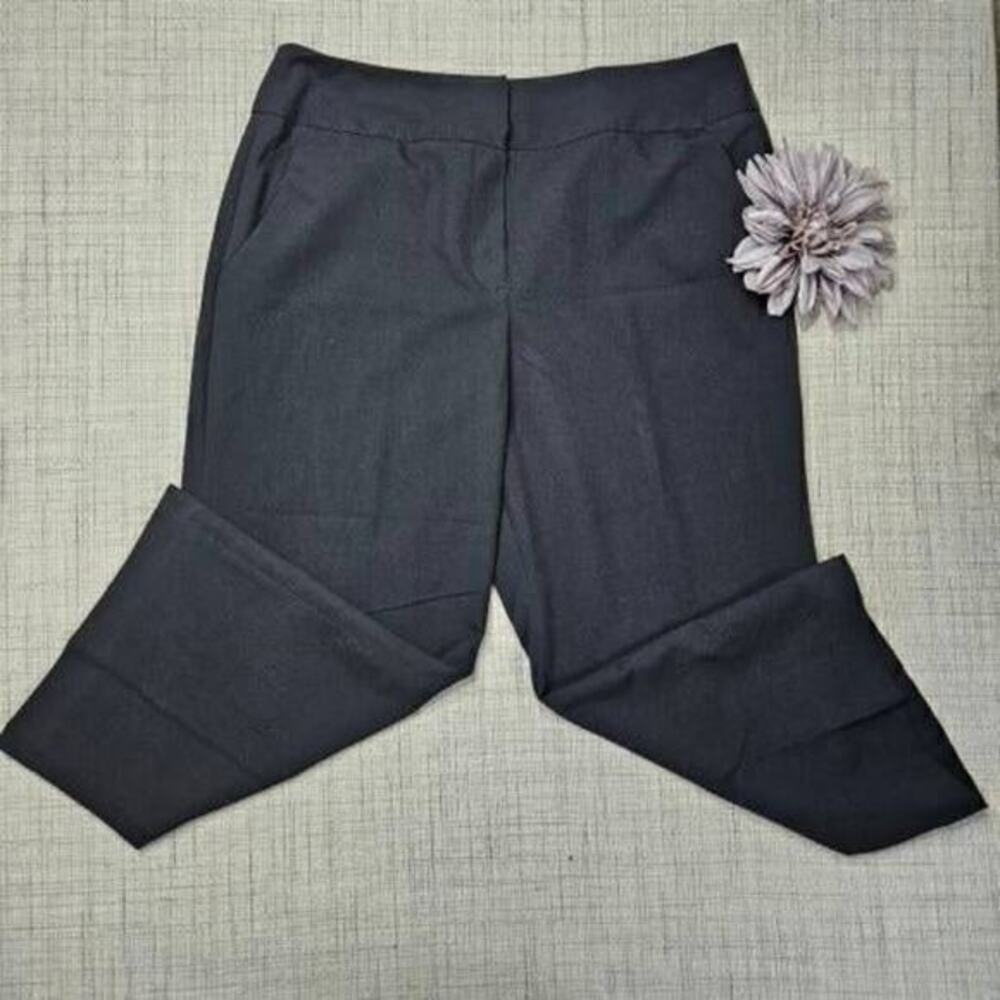 Sandro Women's Mid Rise Wide Black Dress Pants Size 12